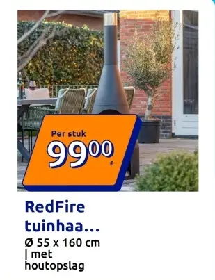 Promotie: RedFire tuinhaard