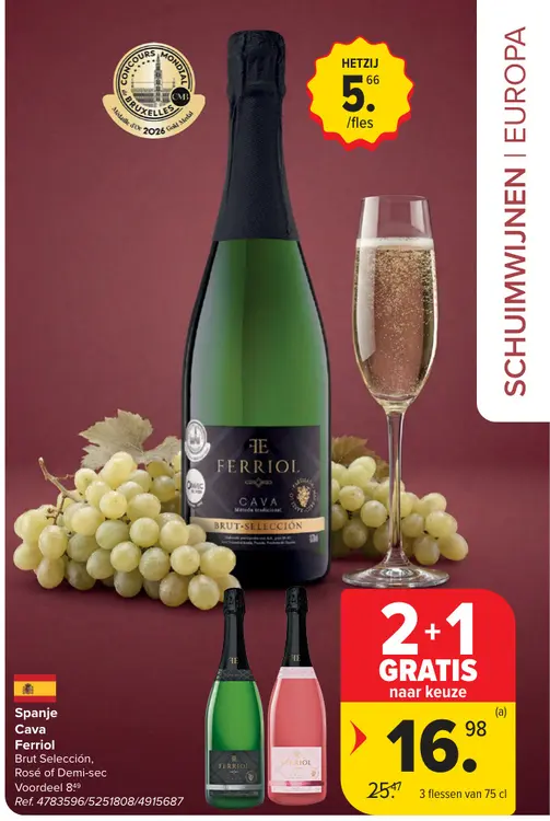 Promotie: Cava Ferriol