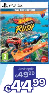 Aanbieding: Hot Wheels Infinite Rush Day One Edition