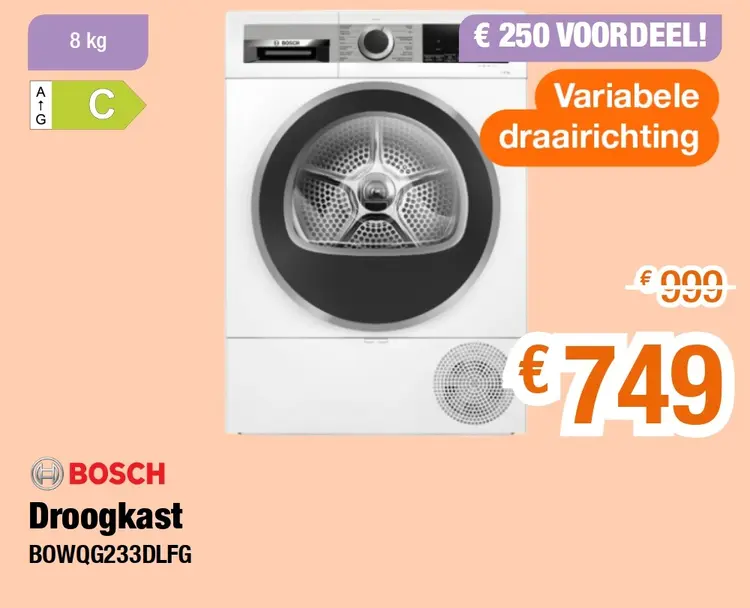 Promotie: Droogkast