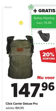 Aanbieding: Click Carrier Deluxe Pro