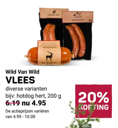 Aanbieding: Wild Van Wild Vlees