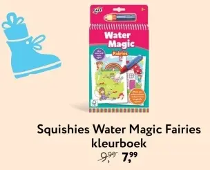 Aanbieding: Squishies Water Magic Fairies kleurboek
