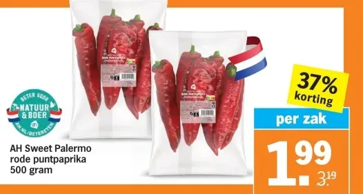 Aanbieding: Sweet Palermo rode puntpaprika