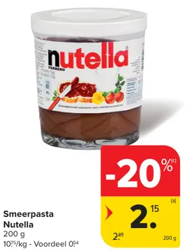 Aanbieding: Smeerpasta