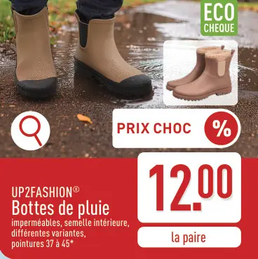 Offre: Bottes de pluie