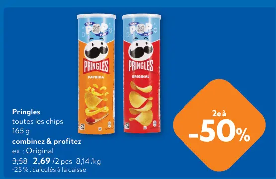 Offre: Pringles
