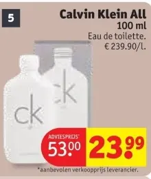 Promotie: Calvin Klein All