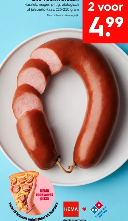 Aanbieding: Rookworst