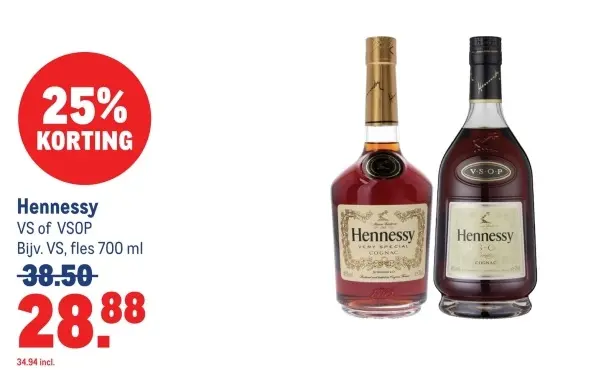Aanbieding: Hennessy