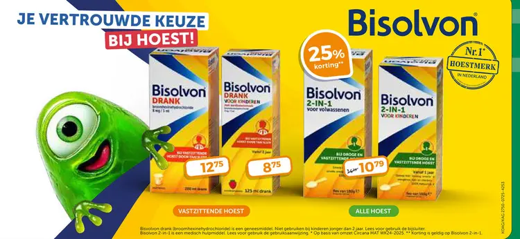 Aanbieding: Bisolvon