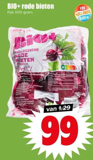 Aanbieding: Bio+ rode bieten