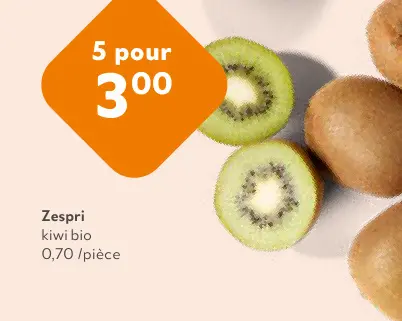 Offre: kiwi bio