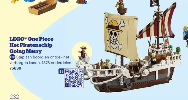 Aanbieding: One Piece Het Piratenschip Going Merry