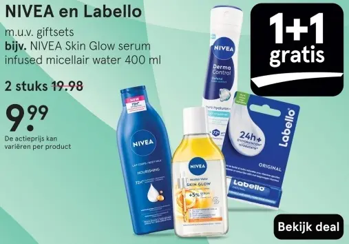 Aanbieding: NIVEA en Labello