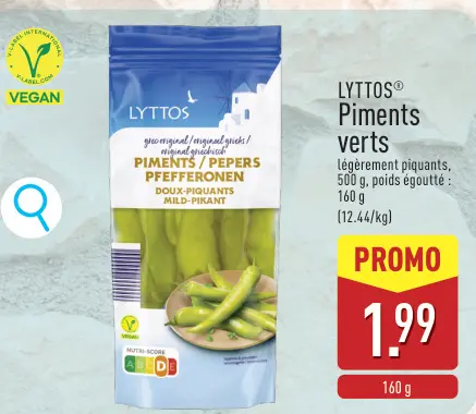 Offre: Piments verts