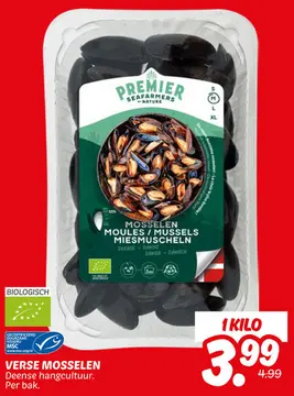 Aanbieding: VERSE MOSSELEN