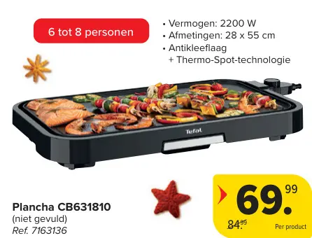 Aanbieding: Plancha CB631810