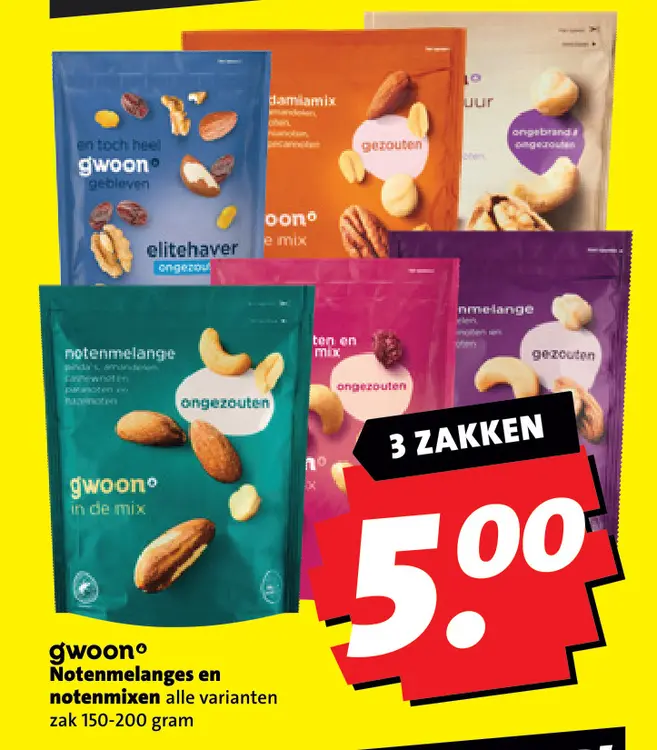 Aanbieding: Notenmelanges en notenmixen