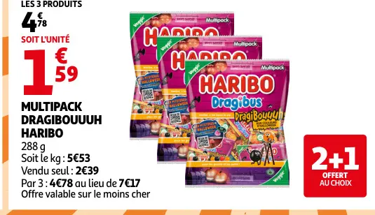 Offre: Multipack Dragibouuuh