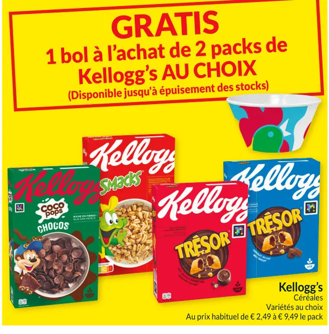 Offre: Céréales