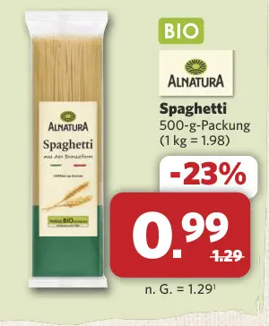 Aanbieding: Spaghetti