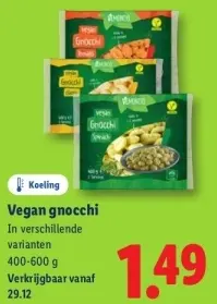 Aanbieding: Vegan gnocchi