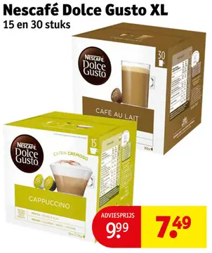 Aanbieding: Nescafé Dolce Gusto XL