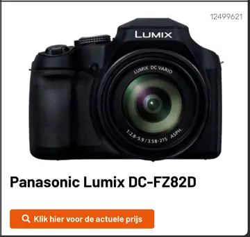 Aanbieding: Panasonic Lumix DC-FZ82D