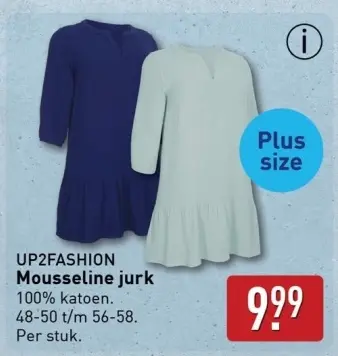 Aanbieding: Mousseline jurk