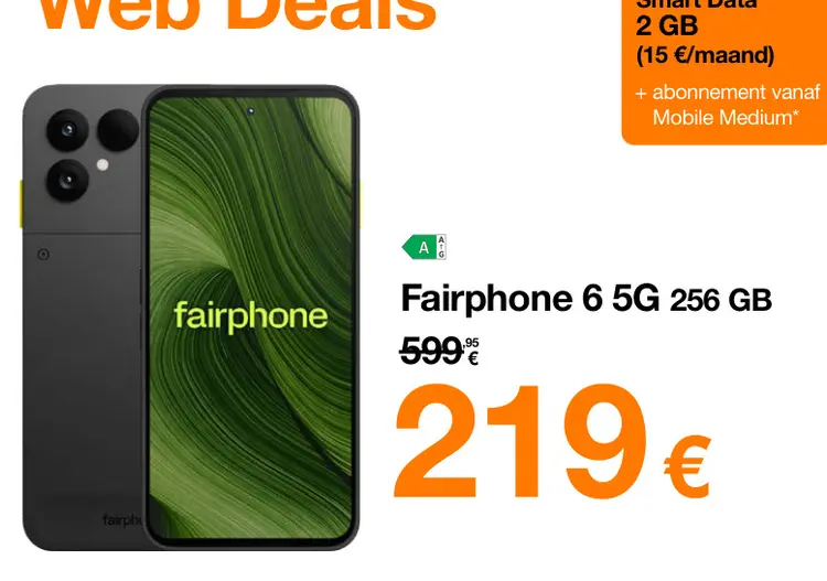 Promotie: Fairphone 6 5G
