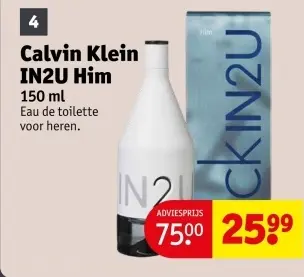 Aanbieding: Calvin Klein IN2U Him