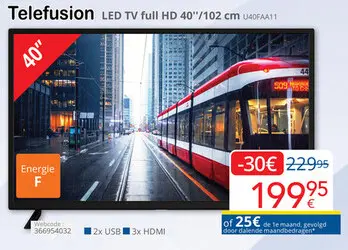 Promotie: LED TV full HD