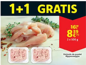 Offre: Emincés de poulet / Kippenreepjes