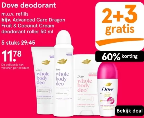 Aanbieding: Deodorant