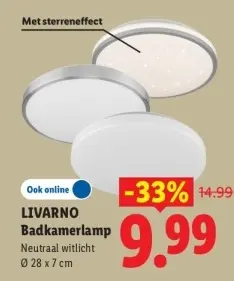 Aanbieding: Badkamerlamp