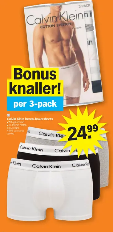 Aanbieding: heren-boxershorts