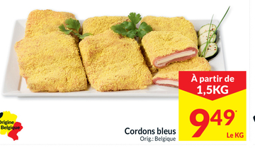 Offre: Cordons bleus