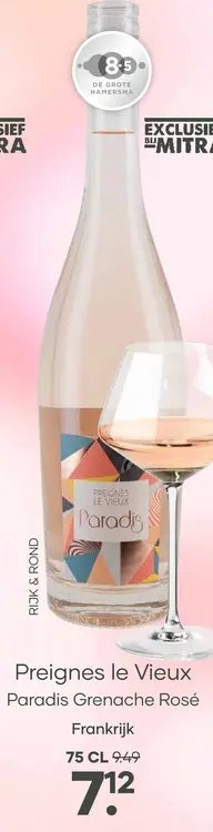 Aanbieding: Preignes le Vieux Paradis Grenache Rosé