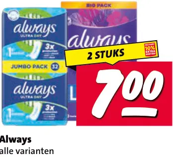 Aanbieding: Maandverband