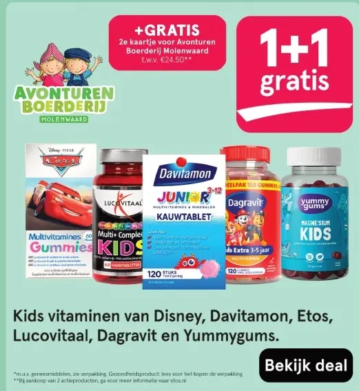 Aanbieding: Kids vitaminen