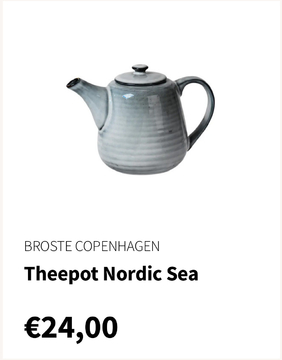 Aanbieding: Theepot Nordic Sea - 700 ml