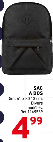 Offre: Sac a dos