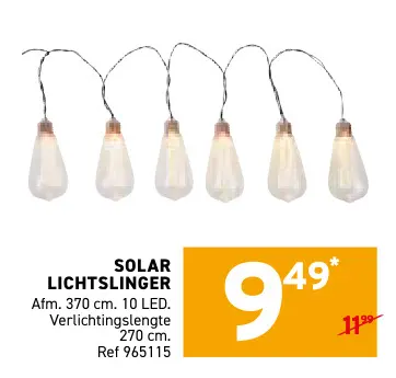 Promotie: Solar lichtslinger