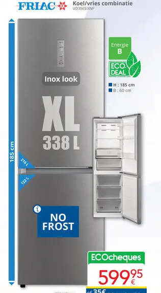 Promotie: Koel/vries combinatie