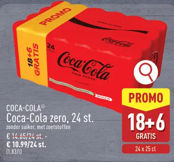 Aanbieding: Coca-Cola zero