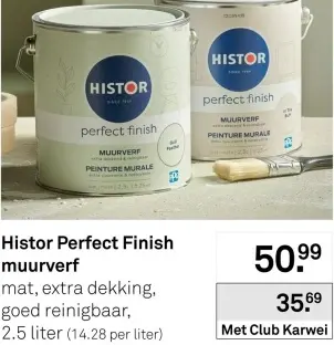 Aanbieding: Perfect Finish muurverf