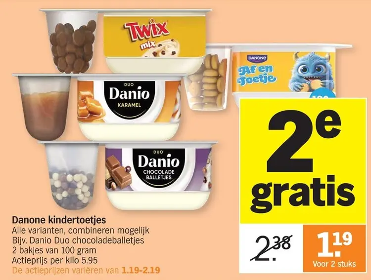 Promotie: Kindertoetjes