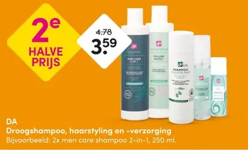 Aanbieding: DA Droogshampoo, haarstyling en -verzorging
