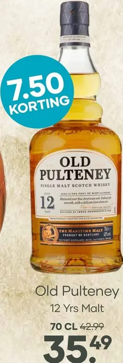 Aanbieding: 12 Yrs Malt